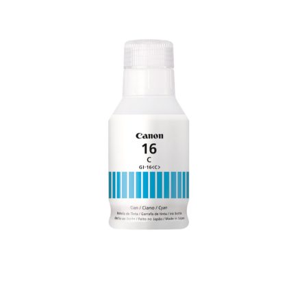 Garrafa de Tinta Canon GI-16 C Ciano Original