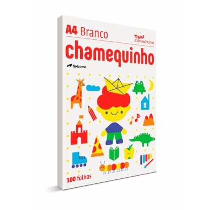 Papel Sifite Chamequinho Branco A4 75g, 100 folhas 210x297