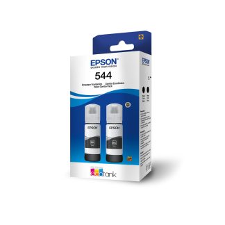 Kit com 2 Garrafas de Tinta Preta Epson T544120-2P