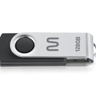 Pendrive Twist Preto 128Gb - PD591