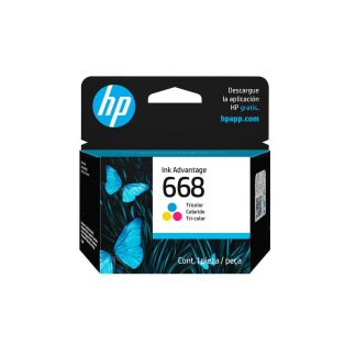 Cartucho Hp 668 Color - 7FP36VL Original