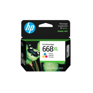 Cartucho Hp 668XL Color - 7FP38VL Original