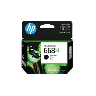 Cartucho Hp 668XL Preto - 7FP39VL Original